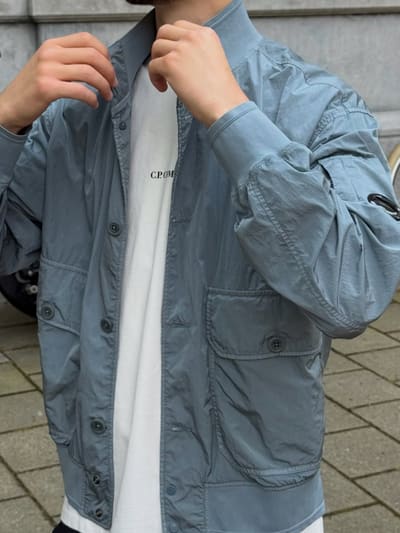 C.P. Company Chrome-R Bomber Jack.

#cpcompany